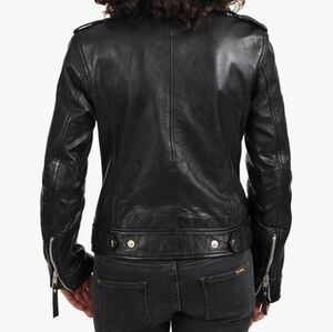 High Quality Black Leather Jacket for Women , grunge or Grease, you decide!